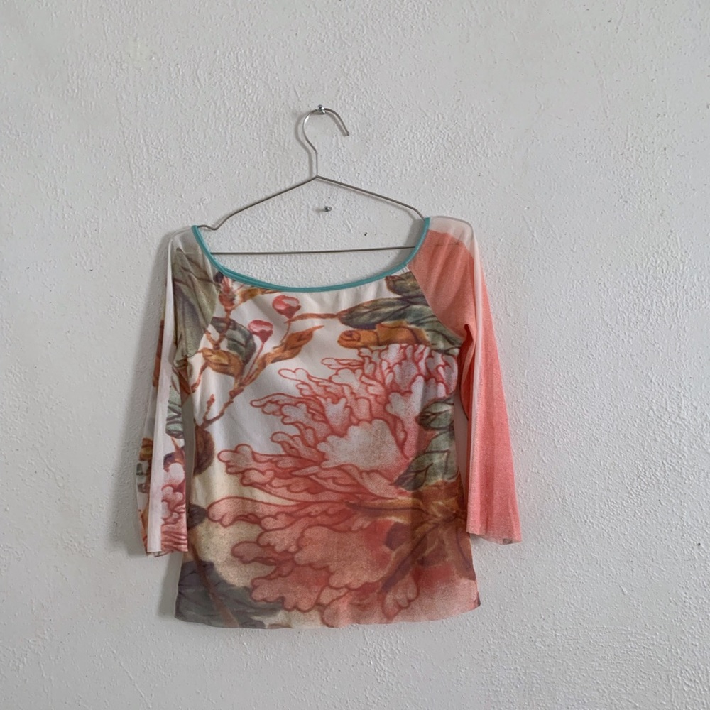 Vintage Vivienne Tam mesh top